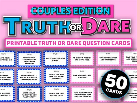 Perfect <b>games</b> for Valentines Day. . Truth or dare for couples card game